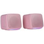 Mars Gaming MS-PRO Altavoces 2.0 Rosa con Iluminación RGB Flow